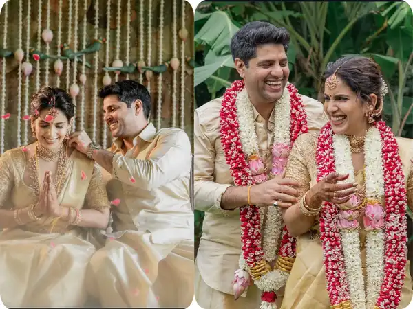 big-boss-tamil-fame-samyuktha-shan-marries-crickter-aniruddha-srikanth-in-a-traditional-intimate-wedding
